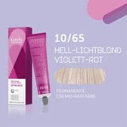 Londa Cremehaarfarbe 10/65 Hell-Lichtblond Violett-Rot 60ml