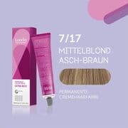Londa Cremehaarfarbe 7/17 Mittelblond asch-braun 60ml