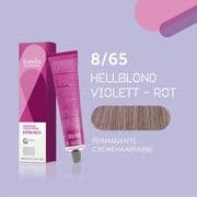 Londa Cremehaarfarbe 8/65 hellblond violett-rot 60ml