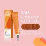 Londa Intensivtönung 7/43 Mittelblond Kupfer-gold 60ml