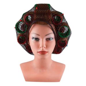 Mex pro Hair Schleier Dreiecksform Braun