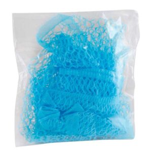 MEX Haarnetz grobmaschig blau
