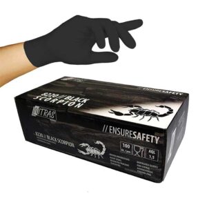NITRAS Black Scorpion Latex puderfrei L