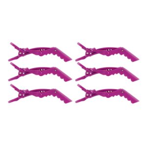 MEX Abteilclipse gummiert pink 6 ST neu