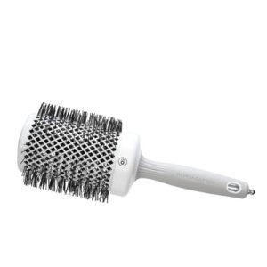 Blowout Shine Bürste weiß & grau 65 mm